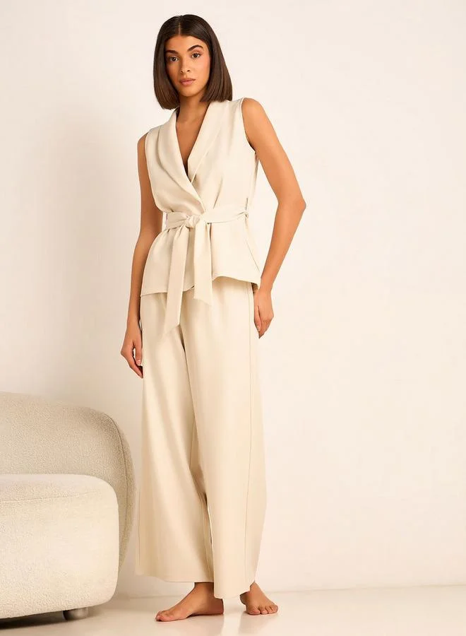 سبلاش فيڤ Twill Set Waistcoat With Pants